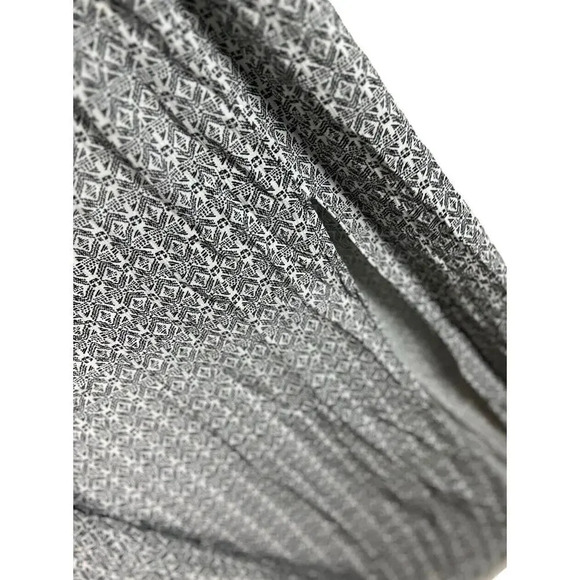 Lulu’s Casablanca Queen Black and White Print Maxi Dress Size Small Rayon Womens - Picture 9 of 11